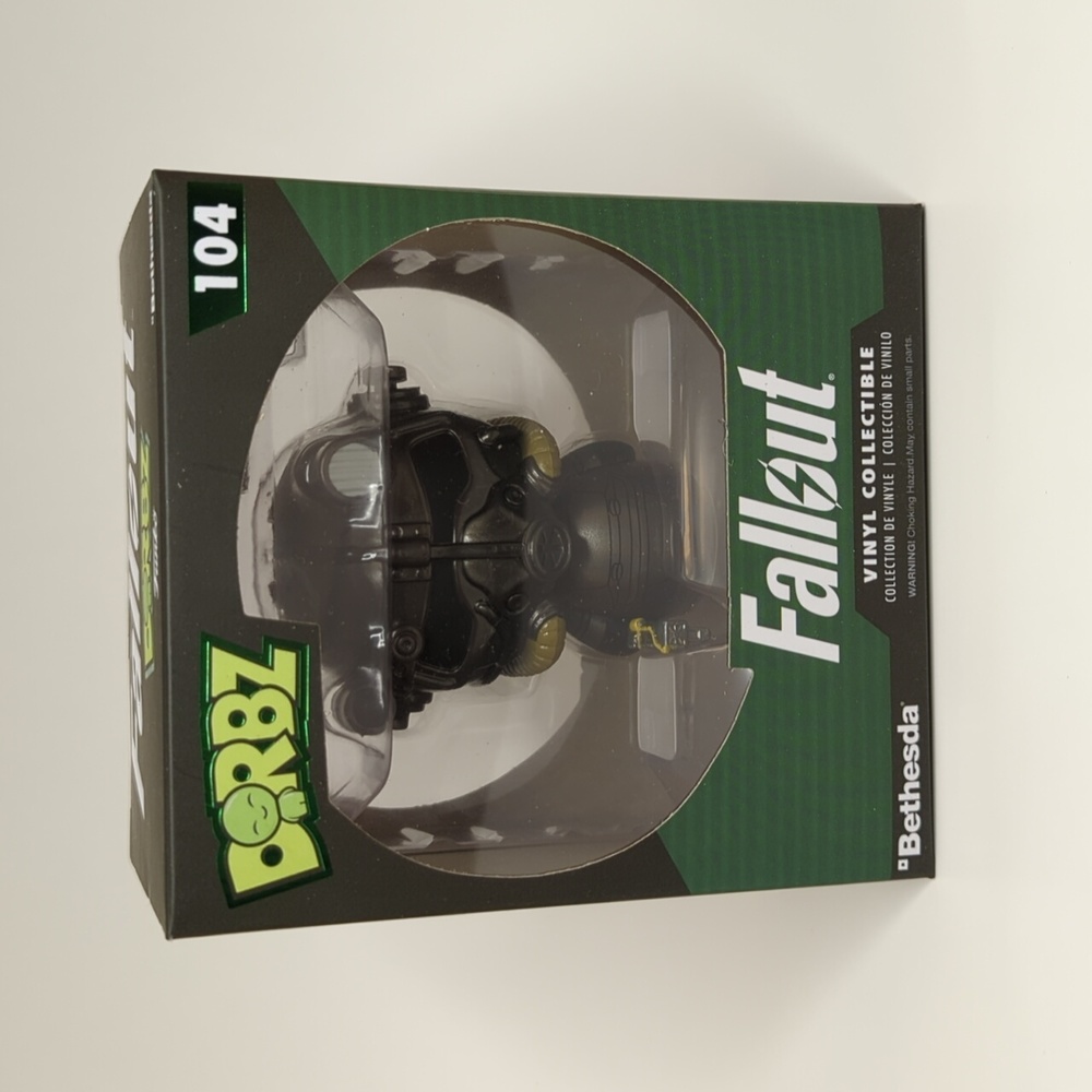 FALLOUT Power Armor Vinyl Figure Funko Dorbz 104 Loot Crate Exclusive NIB